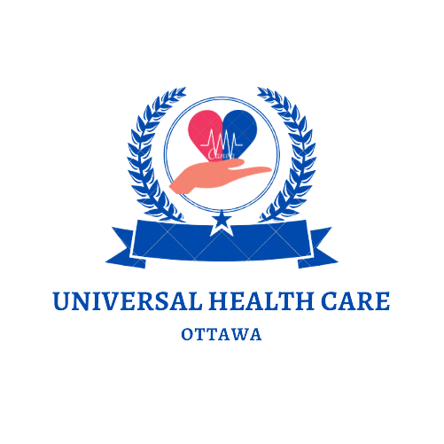 Universal Health Care Ottawa Logo.