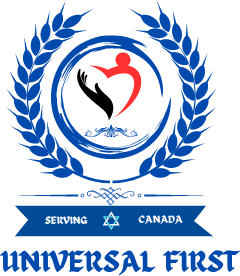 Universal First Home Care and staffing company in Ottawa logo.